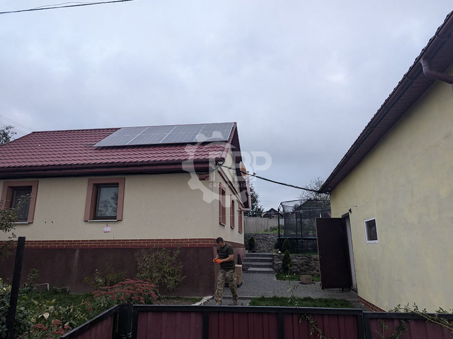 Гібридна СЕС 6,9 кВт, м. Шепетівка