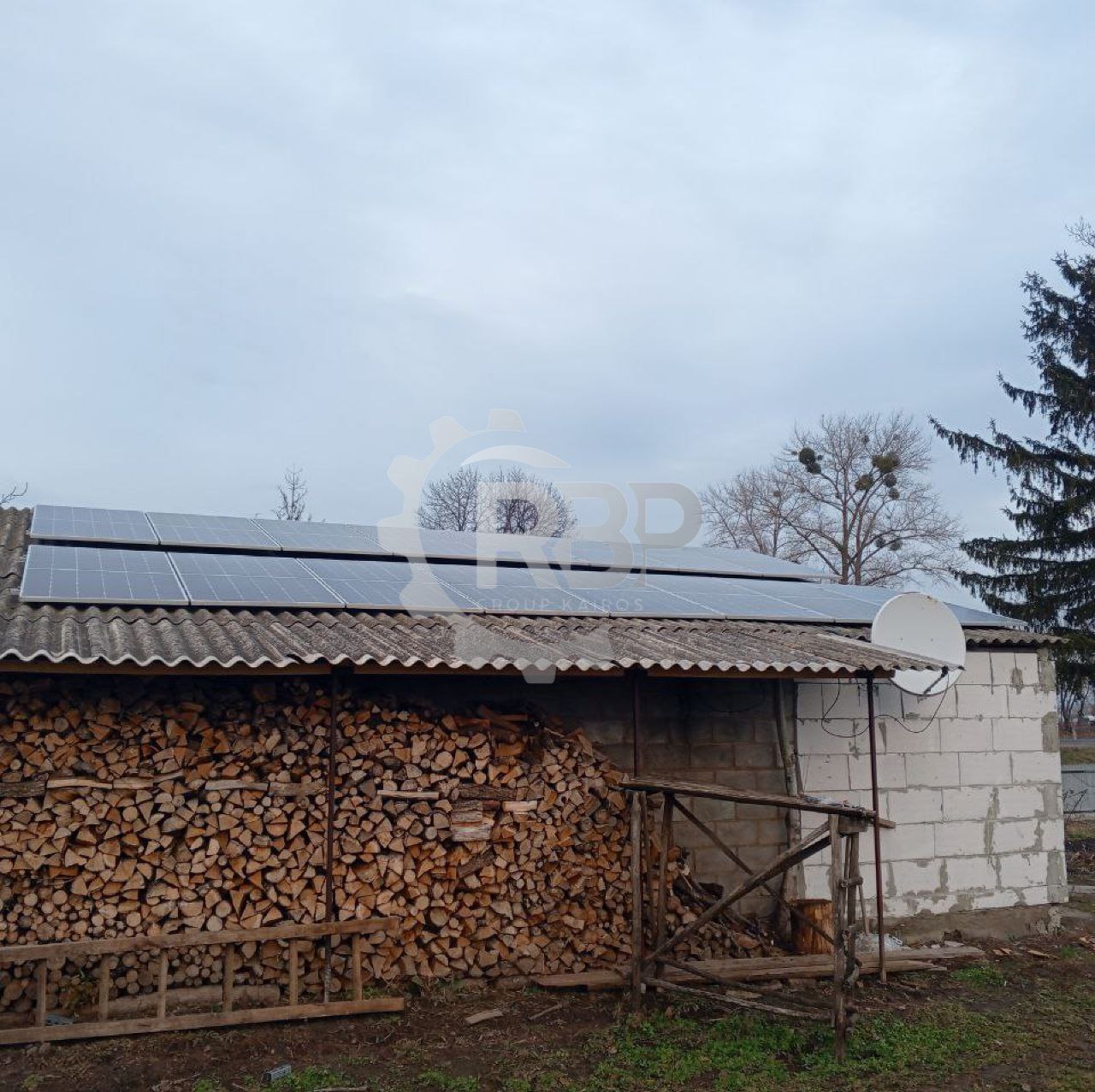 Гібридна СЕС 9,2 кВт, с. Мовчанівка