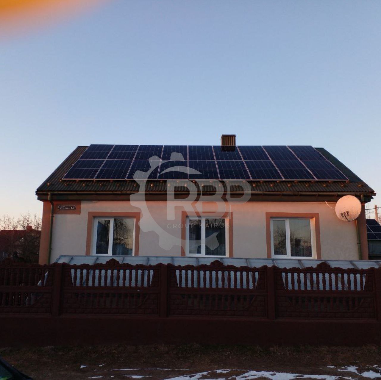 Гібридна СЕС 20 кВт, м. Радивилів