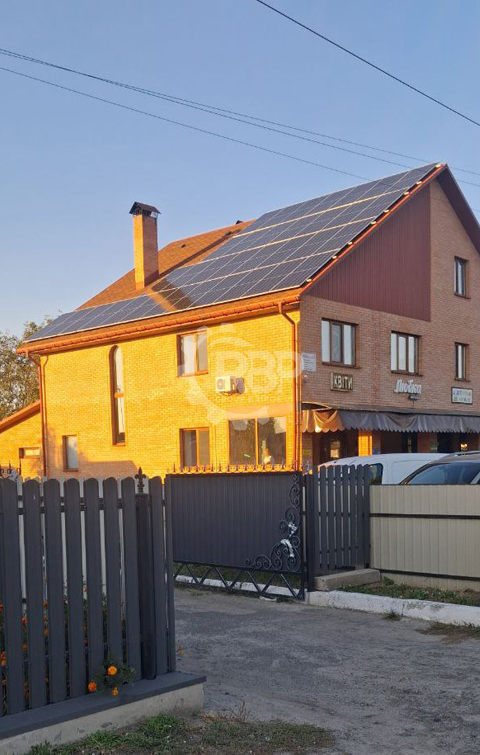 Гібридна СЕС 19,55 кВт, с. Полиці