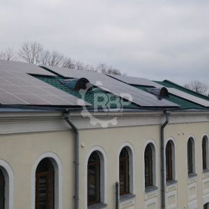 Гібридна СЕС 13,53 кВт, НУ «Острозька академія», м. Острог